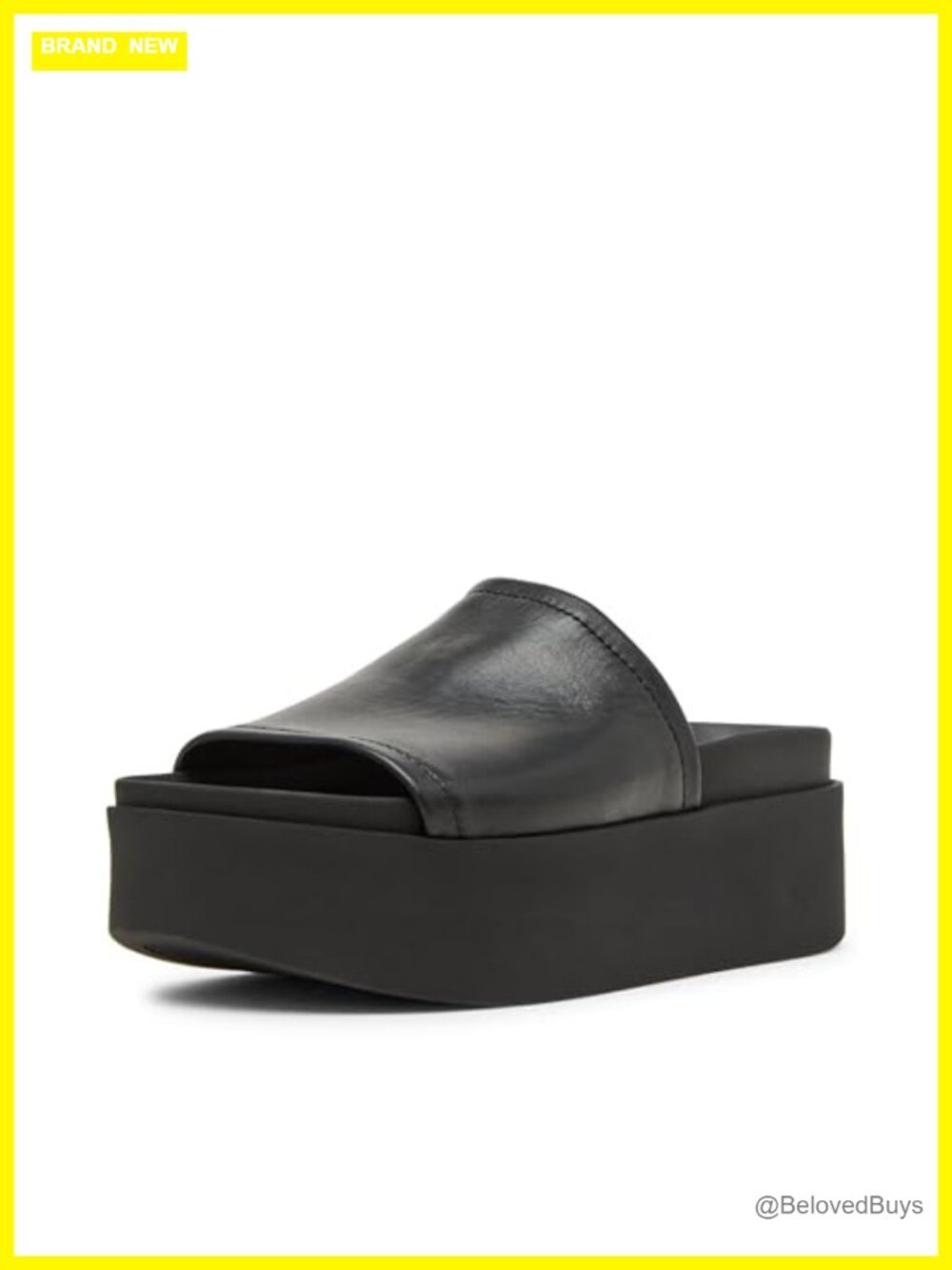 Wedge Sandal, Leather, Platform Heel, Slingback, Open Toe, Slip On, Casual